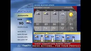 Weatherscan Simulator - A *NEW* Severe Weather Mode Update
