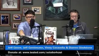 OCTOBERKAST 2013 - Part 8 - Jeff Gerstmann, Jeff Green, Vinny Caravella, Darren Gladstone