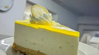 eggless lemon cheese cake recipe no bake no gelatin no egg