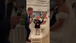 Новое видео с заветным свадебным желанием малыша рассмешило всех до слез 😂👶💍 #смешно #малыш #коме...