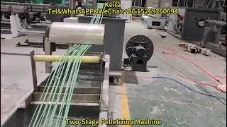 Two-Stage Pelletizing Machine #machine #equipment  #factory #plastic#manufacturing #technology