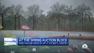 Spring auction block shows signs of a cooling art market