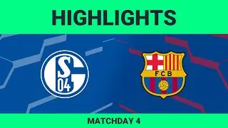 FC Schalke 04 vs FC Barcelona | Highlights Matchday 4 eFootball.Pro 2019-2020