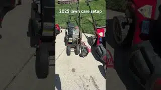 2025 lawn care setup