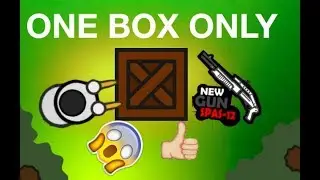 SURVIV.IO//ONE BOX ONLY CHALLENGE//Collision Gameplay