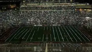 Watch drone show before Oklahoma vs Alabama College Football Playoff game