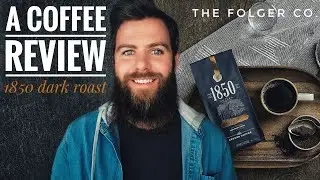 A Coffee Review ☕ 1850 The Folger Co Dark Roast 2020 Review #29