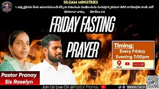 friday service #pastorpranay #live #prayer