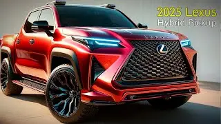 Новый гибридный автомобиль Lexus Pickup 2025. Роскошный, прочный и изысканный!