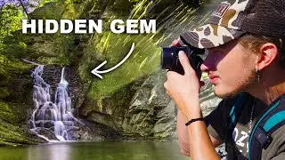 We found a Hidden Waterfall | Exploring Hanging Rock