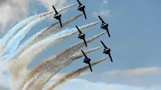 TEAM60 F&ouml;rsvarsmaktens flygdag 2018 Swedish Air Force Aerobatic Team
