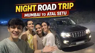 Mumbai to Atal Setu at 2AM&hellip; Police Stopped Us 😳🚨 | Night Drive Gone Wrong?