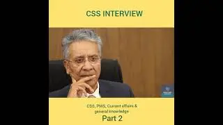 CSS Mock Interview | Muhammad Jawad | World Times Institute | Full Interview
