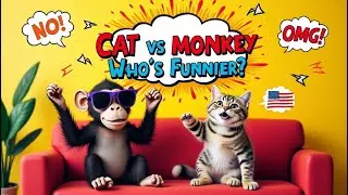 Hilarious Monkey & Cat Fails | Ultimate AI Animal Fun! 🐵😹