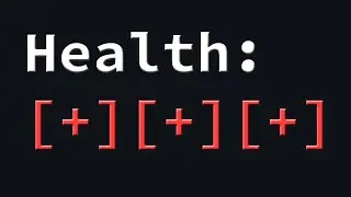 Simple C++ Health Bar Tutorial | Pure Keyboard Clicking | ASMR | Programming Tutorial