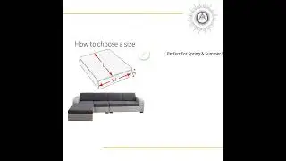 Polar Fleece Sofa Seat Cushion Cover &ndash; Elastic Furniture Protector for Living Room