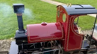 Sweet Pea does Fosseway miniature railway.