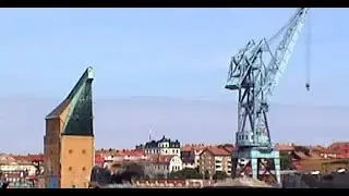 Gamla Mastkranen på Örlogsvarvet i Karlskrona