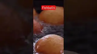 Fishballs #food #cooking #asmr #cravings #fishballs #deepfryer