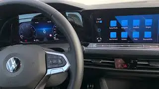 VW Golf 8 изменить язык меню