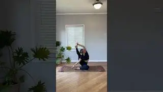 My favorite feel good, power fusion flow I created this year ✨ YogawithJeanine.com #yoga #fitness