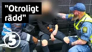 Tunnelbanan | Ordningsvakterna hjälper 14-årig utslagen tjej och skärrad vän | Torsdagar 20.00