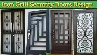 Top 50 Iron Grill DoorDesign ♡ Safety Door |Steel Metal Grill Door  ♡ Security Grill Door design.