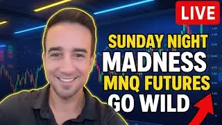 Sunday Night Madness | MNQ Futures Go Wild at the Open 🚀Dec 14, 2025.