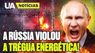 🚀 TERROR À FERROVIA E À ENERGIA: Rússia AMPLIA DRASTICAMENTE ATAQUES com DRONES contra a Ucrânia