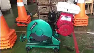LOT 1 HITACHI 405X2.8X25.4PETROL CUT OFF MACHINE WITH HONDA G300 5.2 KW MOTOR (WORKING)