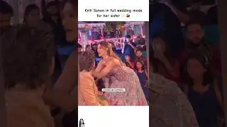 Kriti Sanon, sister&rsquo;s wedding edition ✨ #kritisanon #nupursanon #youtubeshorts #bollywood #kriti