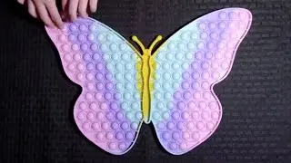 GIANT Pastel Butterfly Pop-It ASMR