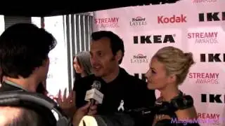 Mark Gantt & Brianne Davis @ 2nd Annual Streamy Awards LIVE from the Red Carpet