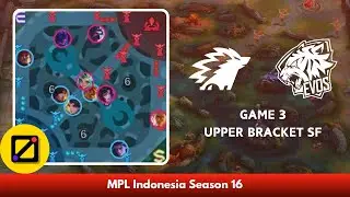 [Mini Map] ONIC Esports vs EVOS Esports - Game 3 - Upper Bracket SF - MPL ID S16 Playoffs
