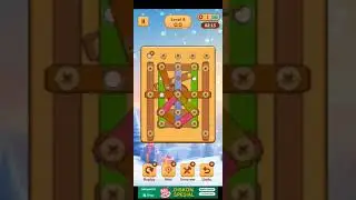 lvl 8 Wood nuts and bolts puzzle #games #woodpuzzlegame #gameiklan #lvl8 #level8