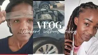 Weekend Vlog: Hubby is away🤭| Fixing my car| My Microblading experience| Small deco event..