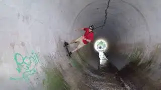July 19th 2018 - Skateboarding Telford Full pipe