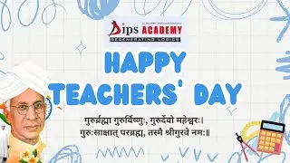 Teacher's Day Celebration at DIPS Academy