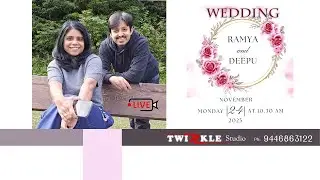 Wedding Ceremony of RAMYA & DEEPU // 24-11-2025