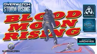 Overwatch Achievements - BLOOD MOON RISING CHALLENGE - [Storm Rising - Archives Special Event 2020]