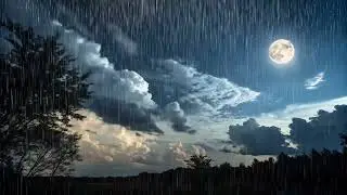 Moon Clouds & Gentle Rain | Dreamstate ASMR for Deep Sleep