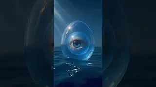 The Eye of the Ocean #horror #aiart #surreal #animation