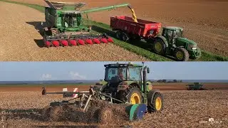 🌽 Moisson de mais 2024 🌽/ JOHN DEERE S770 & Capello 8 Rangs / EARL CHOLLET