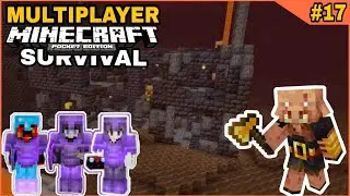 We Found Bastion In Nether | how to raid a bastion minecraft | minecraft bastion loot | #17
