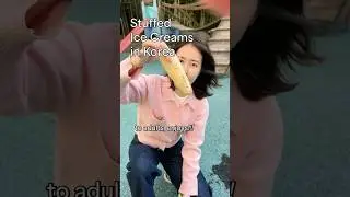 🇰🇷Stuffed Ice Creams in Korea #koreanfoods #koreandessert #koreansnacks