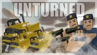 Unturned: Police and Bulldozers (RP TROLLING)