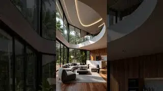 Modern Nature Retreat 🌿🏠 | Stylish Home Amidst Serenity. #ModernHome#NatureRetreat#CozyLiving