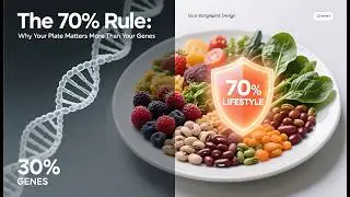 The 70% Rule: Why Your Plate Matters More Than Your Genes