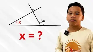 Quel est la mesure de l'angle x ?