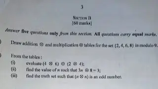 WASSCE 2023 NovDec Core Mathematics Paper 2 Question 6